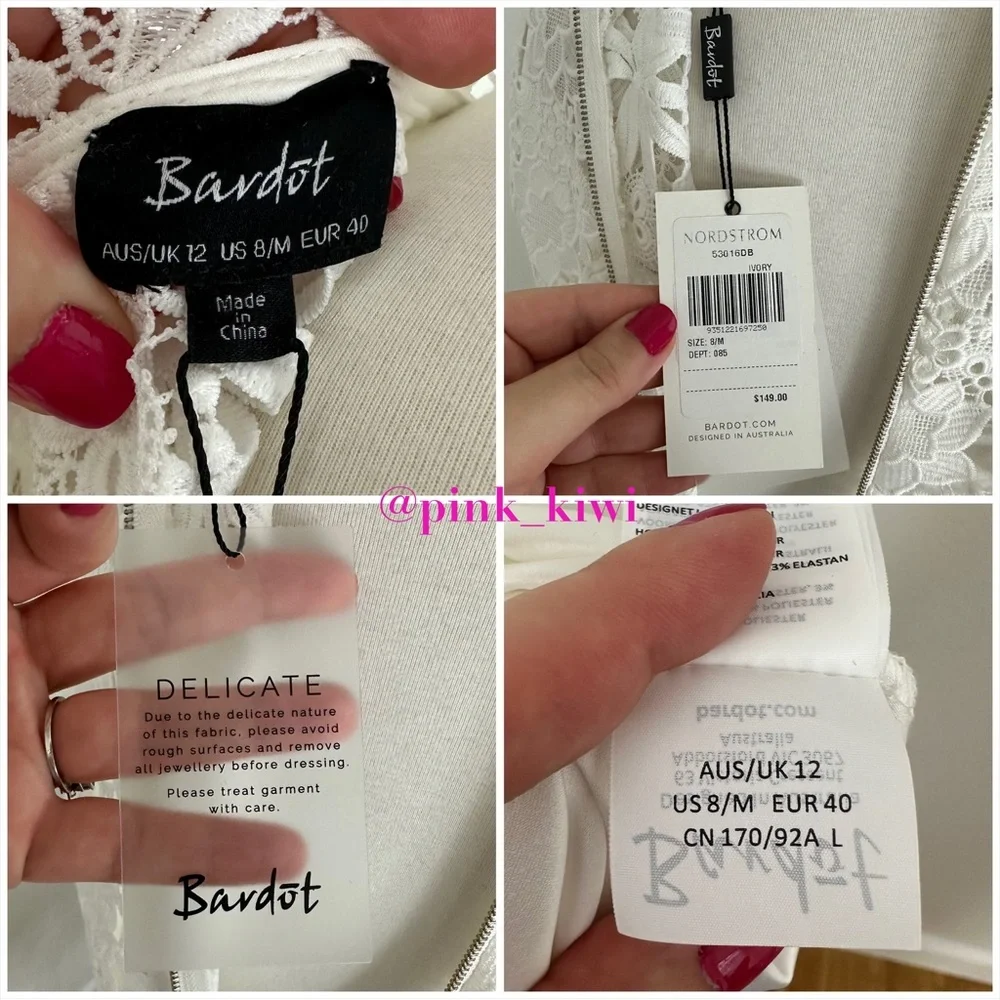 ⬇️REDUCED❗️Bardot Elise Lace Cocktail Dress - Picture 16 of 17